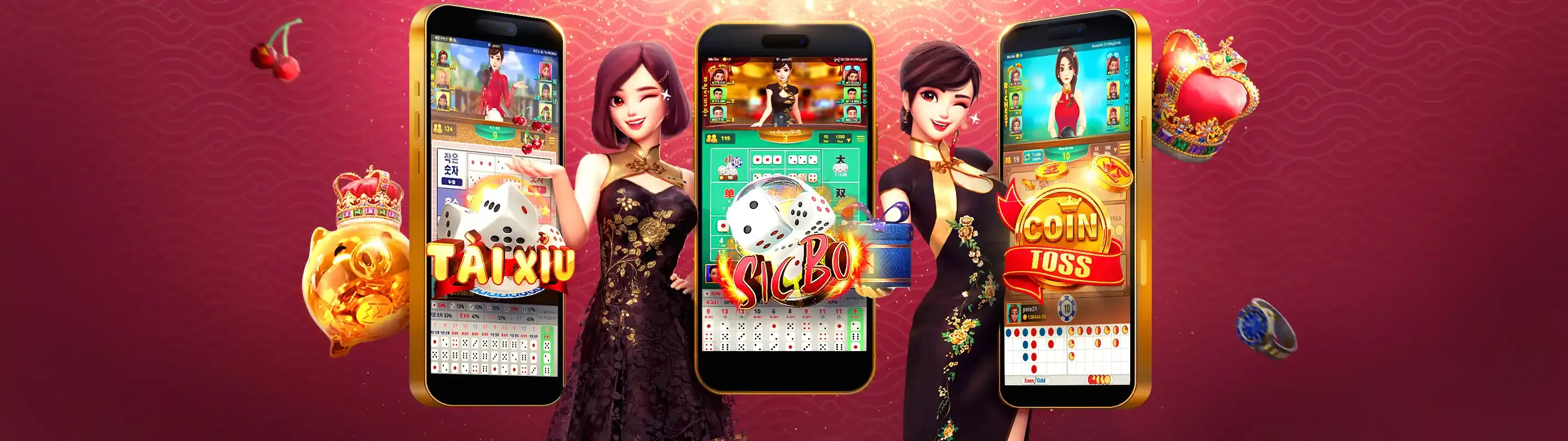 Giao diện tải Banca05 trên điện thoại di động với các biểu tượng game nổi bật